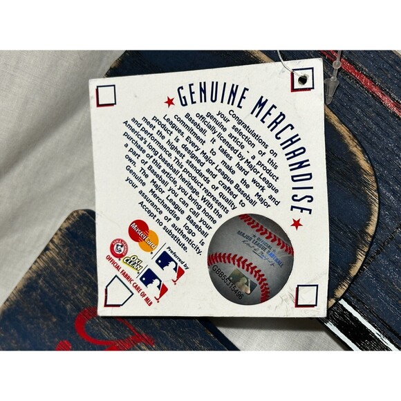 NEW Foco MLB Boston Red Sox Baseball Happy Holidays Hanging Wall Sign- Christmas - Picture 5 of 10